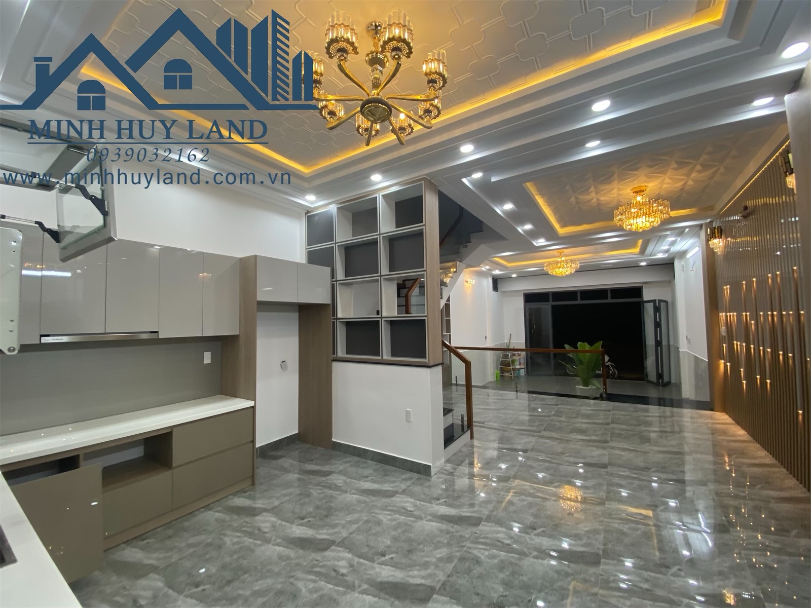 NHÀ PHỐ HIỆN ĐẠI 4 TẦNG FULL NỘI THẤT CAO CẤP KDC Anh Tuấn Green Riverside Huỳnh Tấn Phát