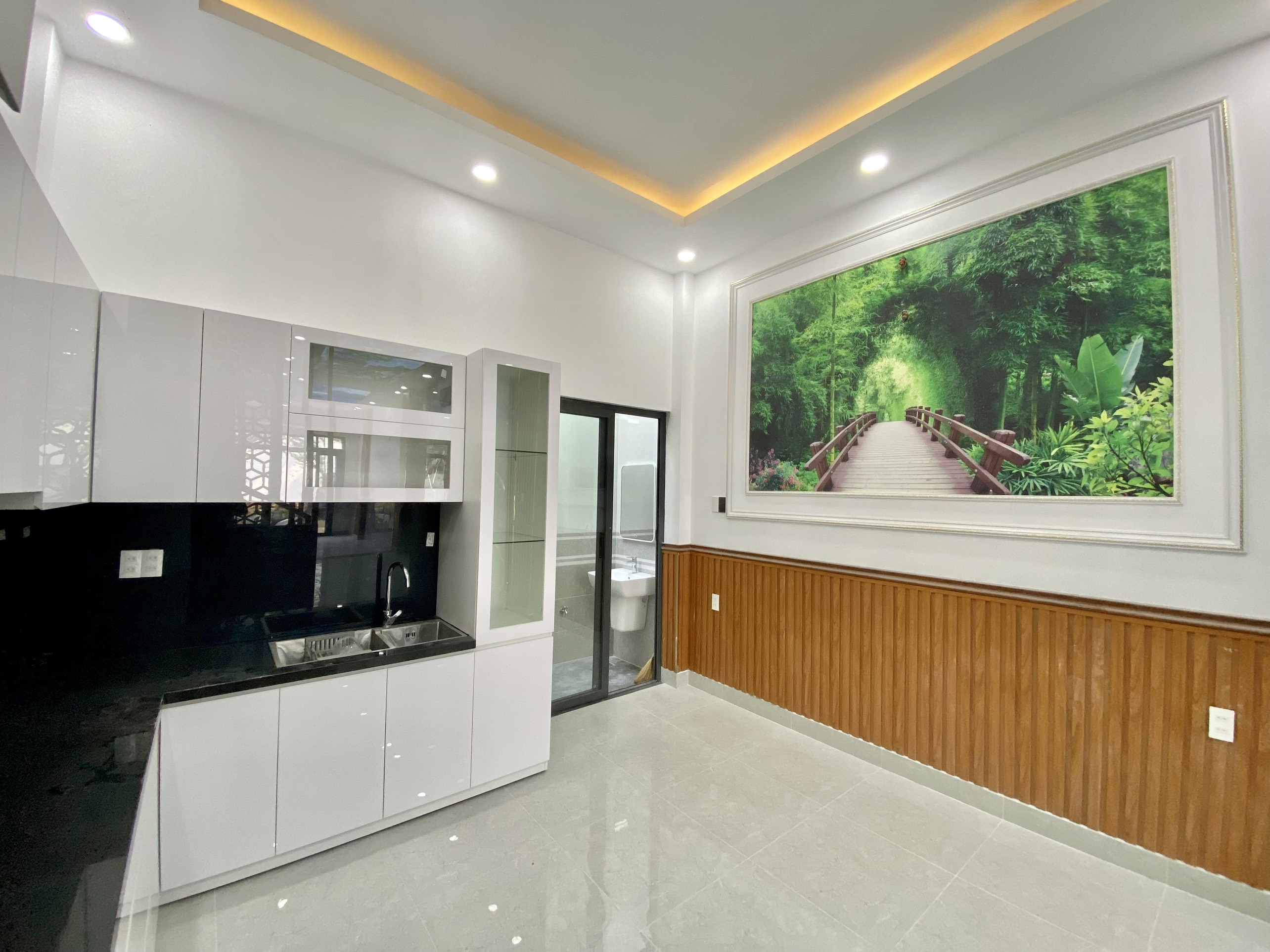 Nhà Phố Smart Home KDC The Sun Residence 4 Tầng Full NT cao cấp đường Đào Tông Nguyên