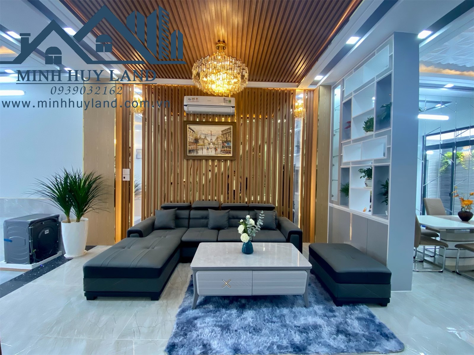 NHÀ PHỐ HIỆN ĐẠI 4 TẦNG TẶNG FULL NỘI THẤT CAO CẤP KDC Anh Tuấn Green Riverside Huỳnh Tấn Phát