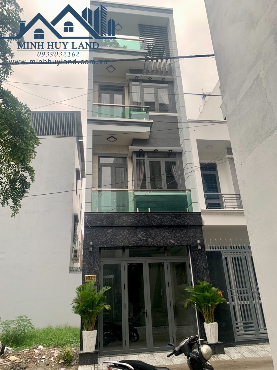 NHÀ PHỐ MỚI XÂY 4 TẦNG TẶNG FULL NT - KDC THE SUN RESIDENCE, NHÀ BÈ 