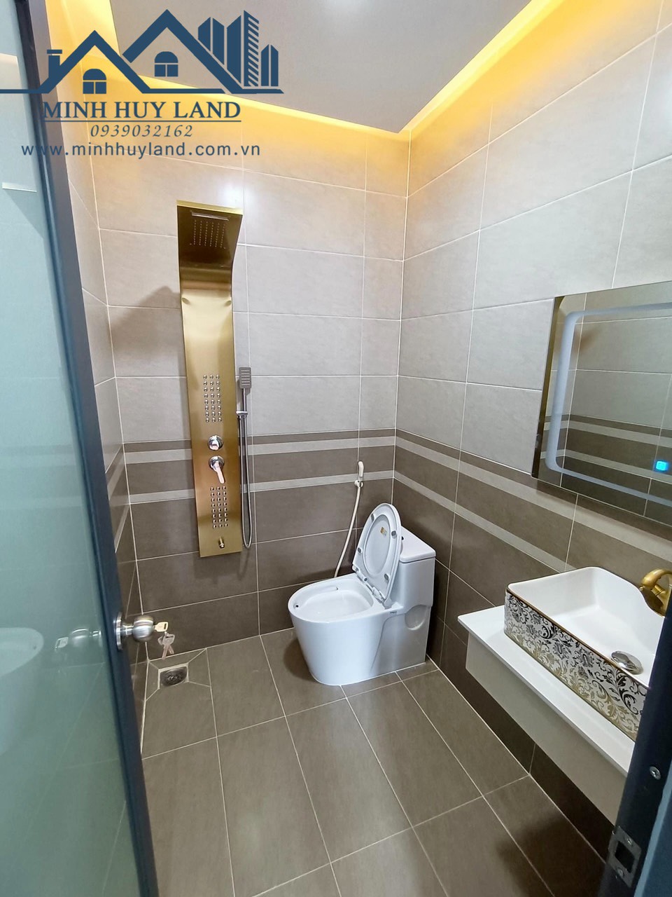 NHÀ PHỐ MỚI XÂY 4 TẦNG TẶNG FULL NT - KDC THE SUN RESIDENCE, NHÀ BÈ 